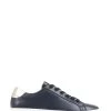 Jones Bootmaker Blue Consciously Crafted Tillie Apple Leather Trainers -Boutique Fashion Shoe Store 400088s