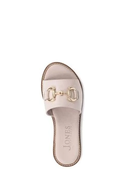 Jones Bootmaker Pink Emillina Leather Buckle Mule Sandals 10 Jones Bootmaker Pink Emillina Leather Buckle Mule Sandals -Boutique Fashion Shoe Store 419822s4