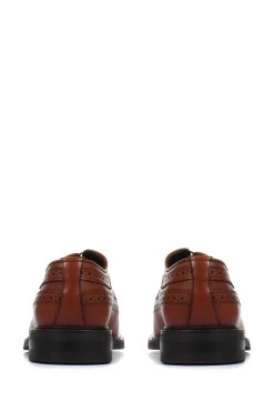 Jones Bootmaker Mens Tan Brown Colindale Handmade Leather Brogues -Boutique Fashion Shoe Store 494414s3