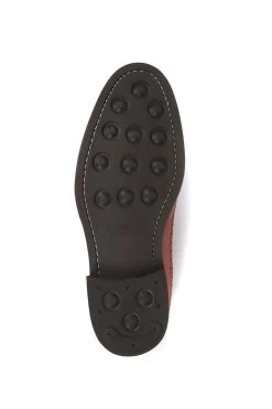 Jones Bootmaker Mens Tan Brown Colindale Handmade Leather Brogues -Boutique Fashion Shoe Store 494414s5