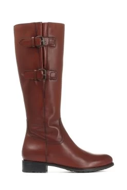 Jones Bootmaker Brown Knee High Ladies Leather Boots