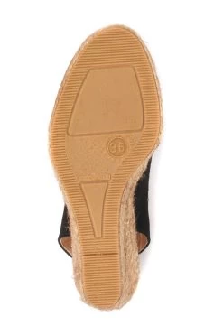 Jones Bootmaker Black Rosanna Slingback Wedges -Boutique Fashion Shoe Store 612674s5