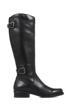 Jones Bootmaker Black Leather Ladies Knee High Rider Boots
