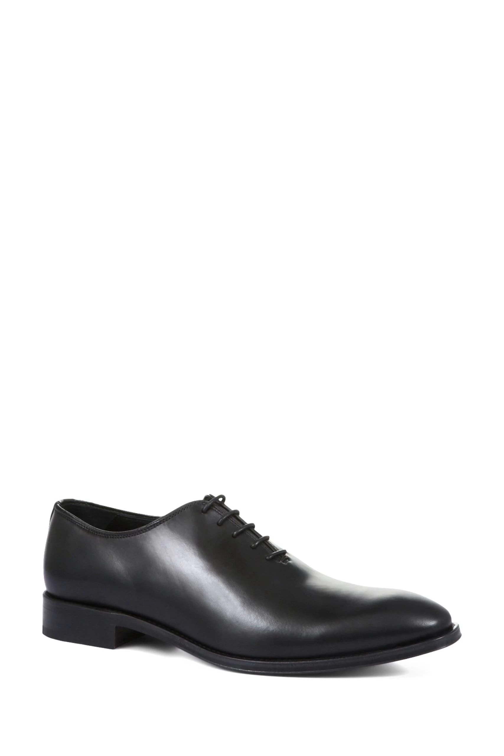 Jones Bootmaker Black Caspian Wholecut Oxford Leather Shoes 4 Jones Bootmaker Black Caspian Wholecut Oxford Leather Shoes - Image 2