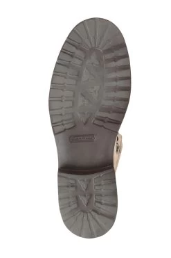 Jones Bootmaker Cream Klara Goodyear Welted Leather Ladies Hiker Boots -Boutique Fashion Shoe Store 791730s5