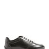 Jones Bootmaker Southend Smart Leather Black Trainers -Boutique Fashion Shoe Store 814475s