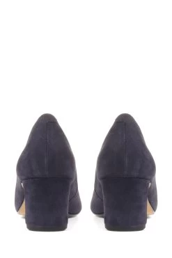 Jones Bootmaker Blue Zoey Leather Court Shoes -Boutique Fashion Shoe Store 862683s4