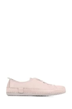 Jones Bootmaker Cream Marni Leather Lace Up Trainers