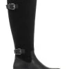 Jones Bootmaker Black Leather Ladies Knee High Boots