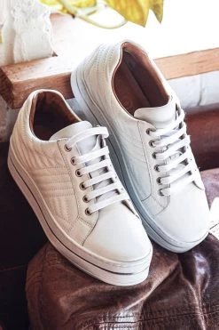 Jones Bootmaker Aliyah Leather Trainers