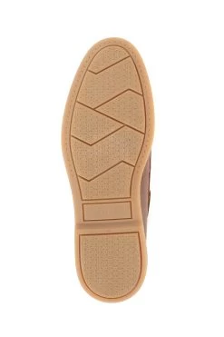 Jones Bootmaker Brown Philadelphia Leather Boat Shoes -Boutique Fashion Shoe Store A07111s5