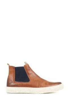 Jones Bootmaker Natural Emirates Leather Chelsea Boots