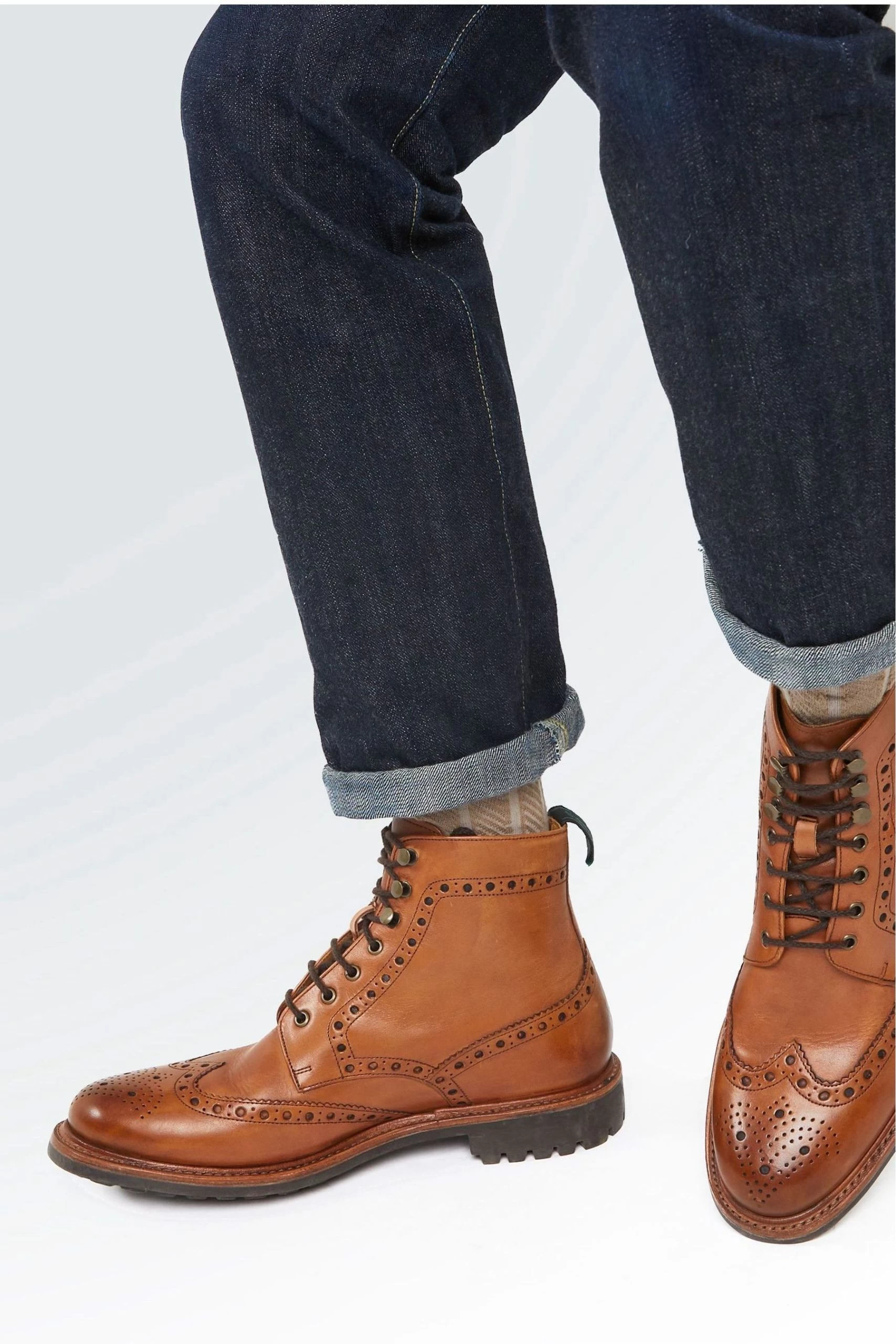 Jones Bootmaker Natural Baker Street Goodyear Welt Ankle Boots 8 Jones Bootmaker Natural Baker Street Goodyear Welt Ankle Boots - Image 6