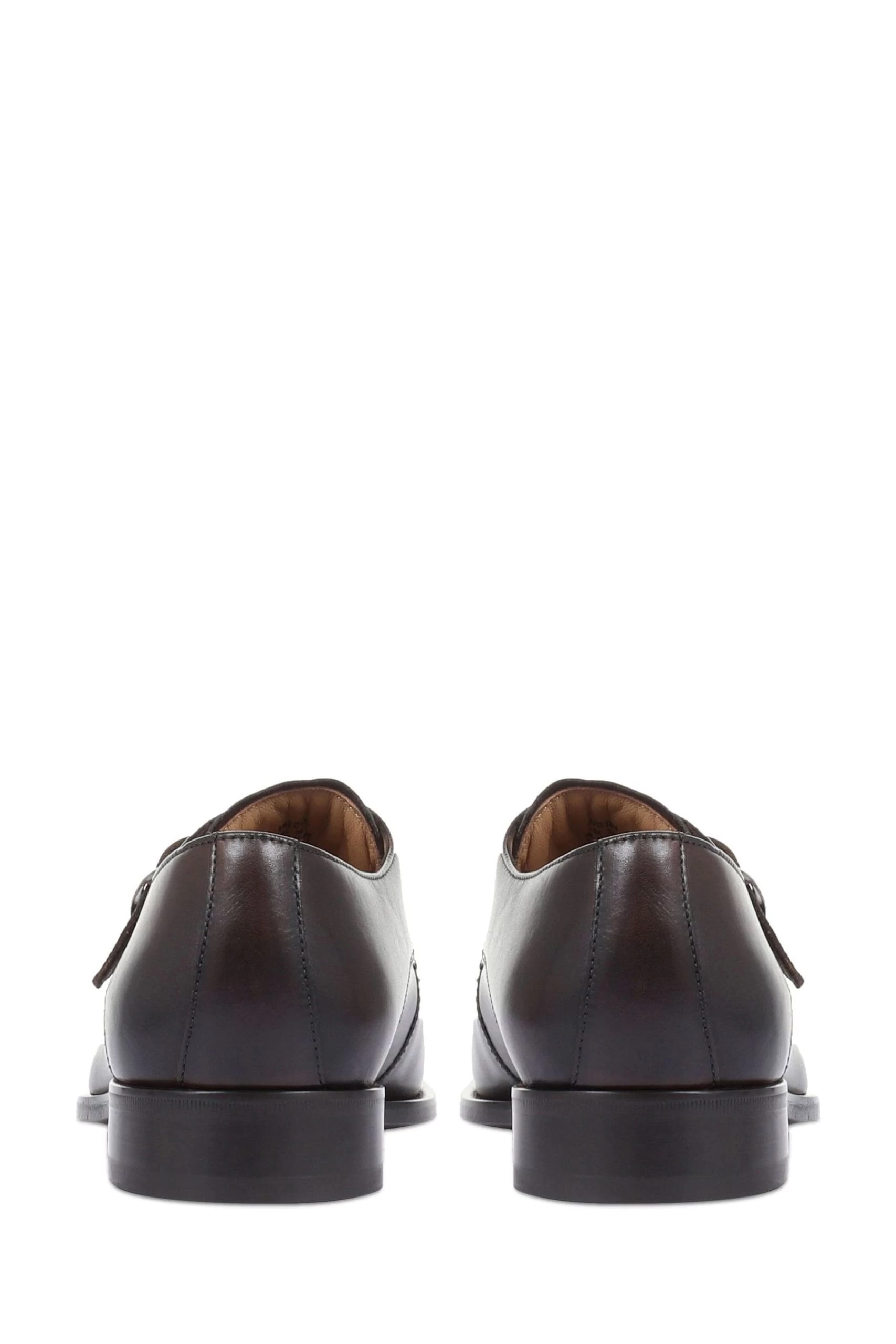 Jones Bootmaker Justin Men's Leather Single Strap Monk Shoes 6 Jones Bootmaker Justin Men's Leather Single Strap Monk Shoes - Image 4