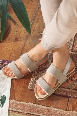 Jones Bootmaker Laural Womens Twin Strap Sandals