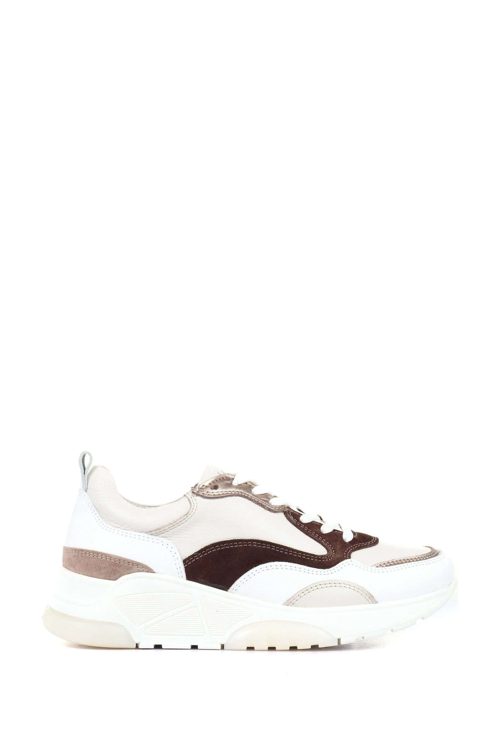 Jones Bootmaker Serafina Brown Chunky Leather Trainers 3 Jones Bootmaker Serafina Brown Chunky Leather Trainers