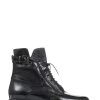 Jones Bootmaker Sorrento Patent Leather Ladies Combat Boots -Boutique Fashion Shoe Store A11235s