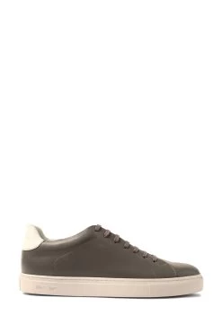 Boutique Fashion Shoe Store 17 Jones Bootmaker Grey Singapore Leather Lace-Up Trainers