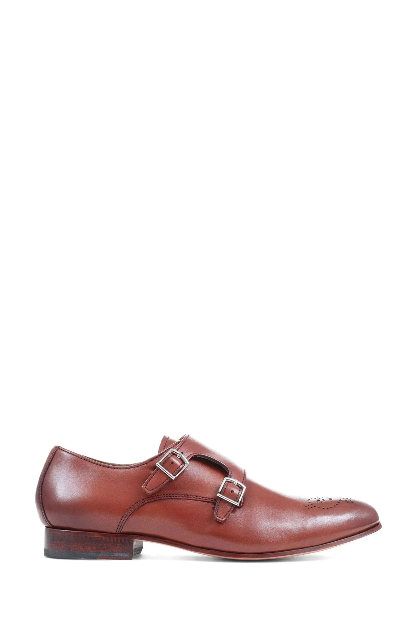 Jones Bootmaker Notting Hill Double Monk Brown Shoes 3 Jones Bootmaker Notting Hill Double Monk Brown Shoes
