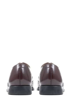 Jones Bootmaker Red Mayfair Goodyear Welted Leather Oxford Brogues -Boutique Fashion Shoe Store A26599s3