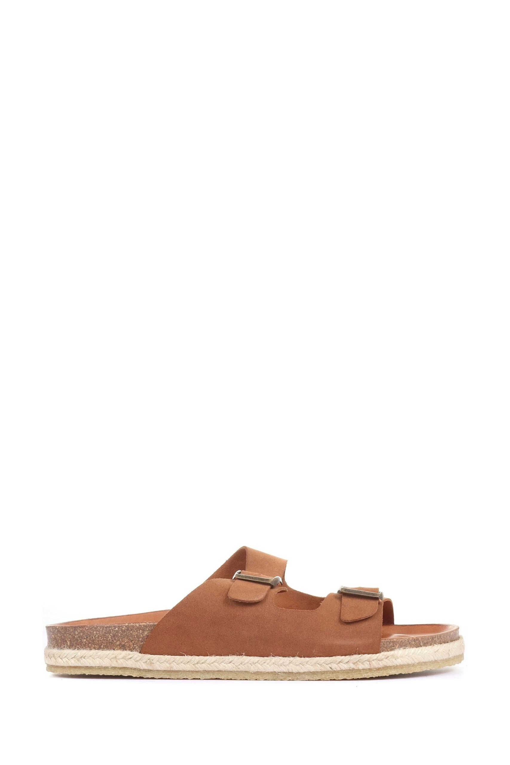 Jones Bootmaker Brown West Village Men's Leather Mules Sandals 3 Jones Bootmaker Brown West Village Men's Leather Mules Sandals
