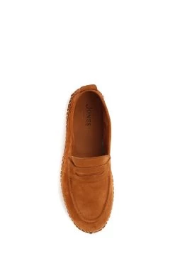 Jones Bootmaker Brown Queensbury Men's Leather Suede Espadrilles -Boutique Fashion Shoe Store A27175s4