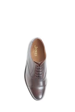 Jones Bootmaker Brown Barnet Goodyear Welted Leather Oxford Shoes -Boutique Fashion Shoe Store A36185s4