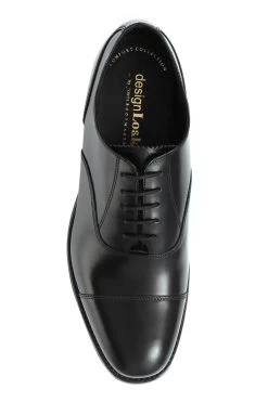 Design Loake By Jones Bootmaker Black Comanche Wide Fit Goodyear Welted Leather Oxford Shoes -Boutique Fashion Shoe Store A48613s3