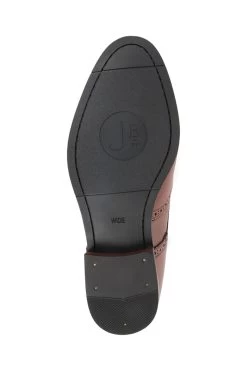 Jones Bootmaker Brown Gents Wide Fit Leather Lace Smart Shoes -Boutique Fashion Shoe Store A63170s5