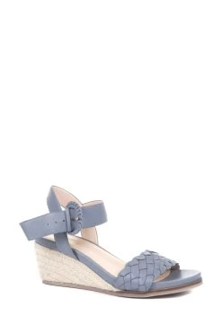 Jones Bootmaker Ladies Luana Leather Wedge Sandals -Boutique Fashion Shoe Store A94509s4