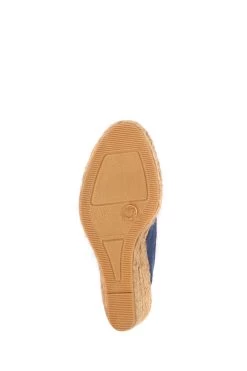 Jones Bootmaker Blue Rosanna Slingback Wedges -Boutique Fashion Shoe Store C01474s5