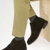 Jones Bootmaker Campbell Suede Black Desert Boots -Boutique Fashion Shoe Store C01578s
