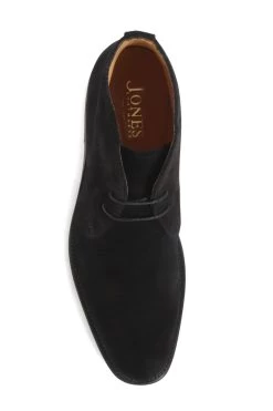 Jones Bootmaker Campbell Suede Black Desert Boots -Boutique Fashion Shoe Store C01578s5