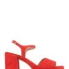 Jones Bootmaker Red Giuseppa Platform Sandals 1 Jones Bootmaker Red Giuseppa Platform Sandals -Boutique Fashion Shoe Store C03880s