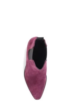 Jones Bootmaker Purple Clair Heeled Chelsea Boots 11 Jones Bootmaker Purple Clair Heeled Chelsea Boots -Boutique Fashion Shoe Store C07776s4