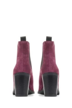 Jones Bootmaker Purple Clair Heeled Chelsea Boots 13 Jones Bootmaker Purple Clair Heeled Chelsea Boots -Boutique Fashion Shoe Store C07776s6