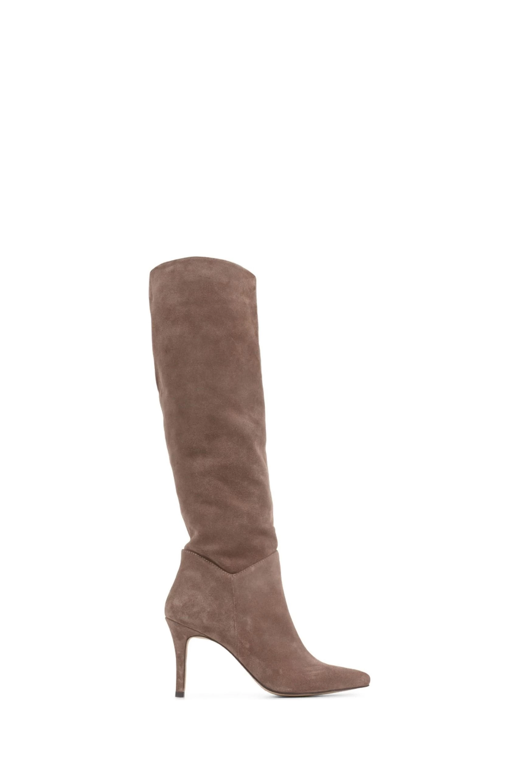 Jones Bootmaker Natural Luz Stiletto Knee High Boots 4 Jones Bootmaker Natural Luz Stiletto Knee High Boots - Image 2