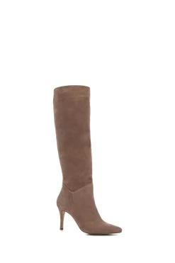 Jones Bootmaker Natural Luz Stiletto Knee High Boots 10 Jones Bootmaker Natural Luz Stiletto Knee High Boots -Boutique Fashion Shoe Store C13814s3