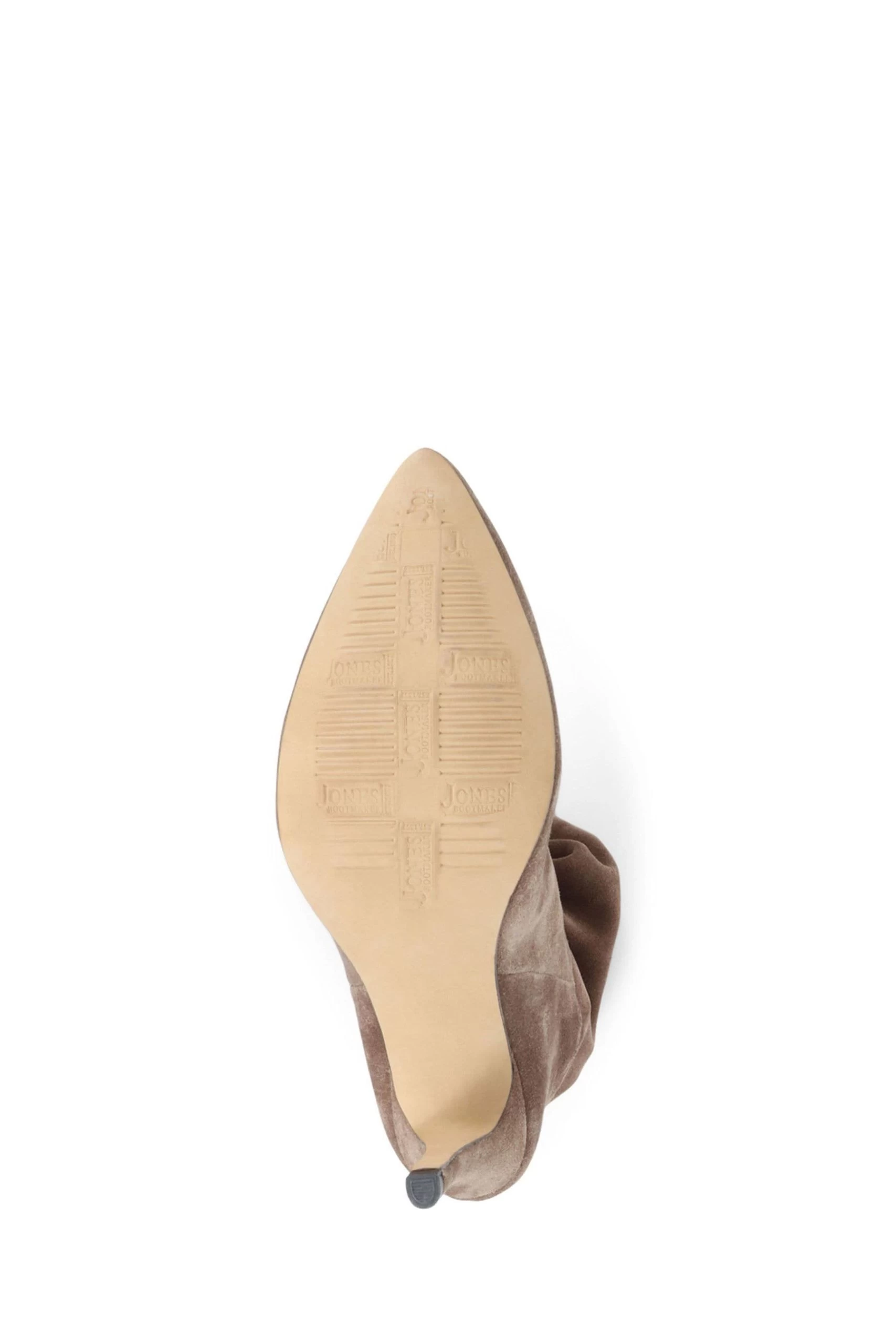 Jones Bootmaker Natural Luz Stiletto Knee High Boots 8 Jones Bootmaker Natural Luz Stiletto Knee High Boots - Image 6