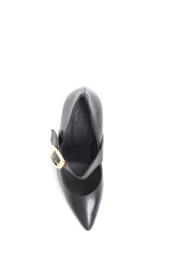 Jones Bootmaker Charlize Stiletto Mary Janes Black Shoes -Boutique Fashion Shoe Store C15901s3