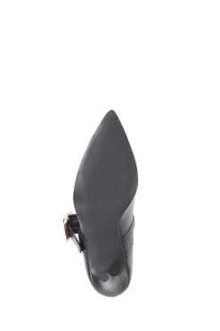 Jones Bootmaker Charlize Stiletto Mary Janes Black Shoes -Boutique Fashion Shoe Store C15901s4