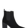 Jones Bootmaker Clair Black Heeled Chelsea Boots -Boutique Fashion Shoe Store C21355s