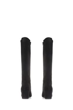 Jones Bootmaker Lou Lou Black Knee-High Boots -Boutique Fashion Shoe Store C25574s3