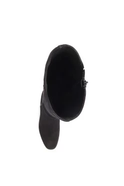 Jones Bootmaker Lou Lou Black Knee-High Boots -Boutique Fashion Shoe Store C25574s4