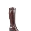 Jones Bootmaker Cesena Brown Extra Slim Leather Knee Boots -Boutique Fashion Shoe Store C29199s