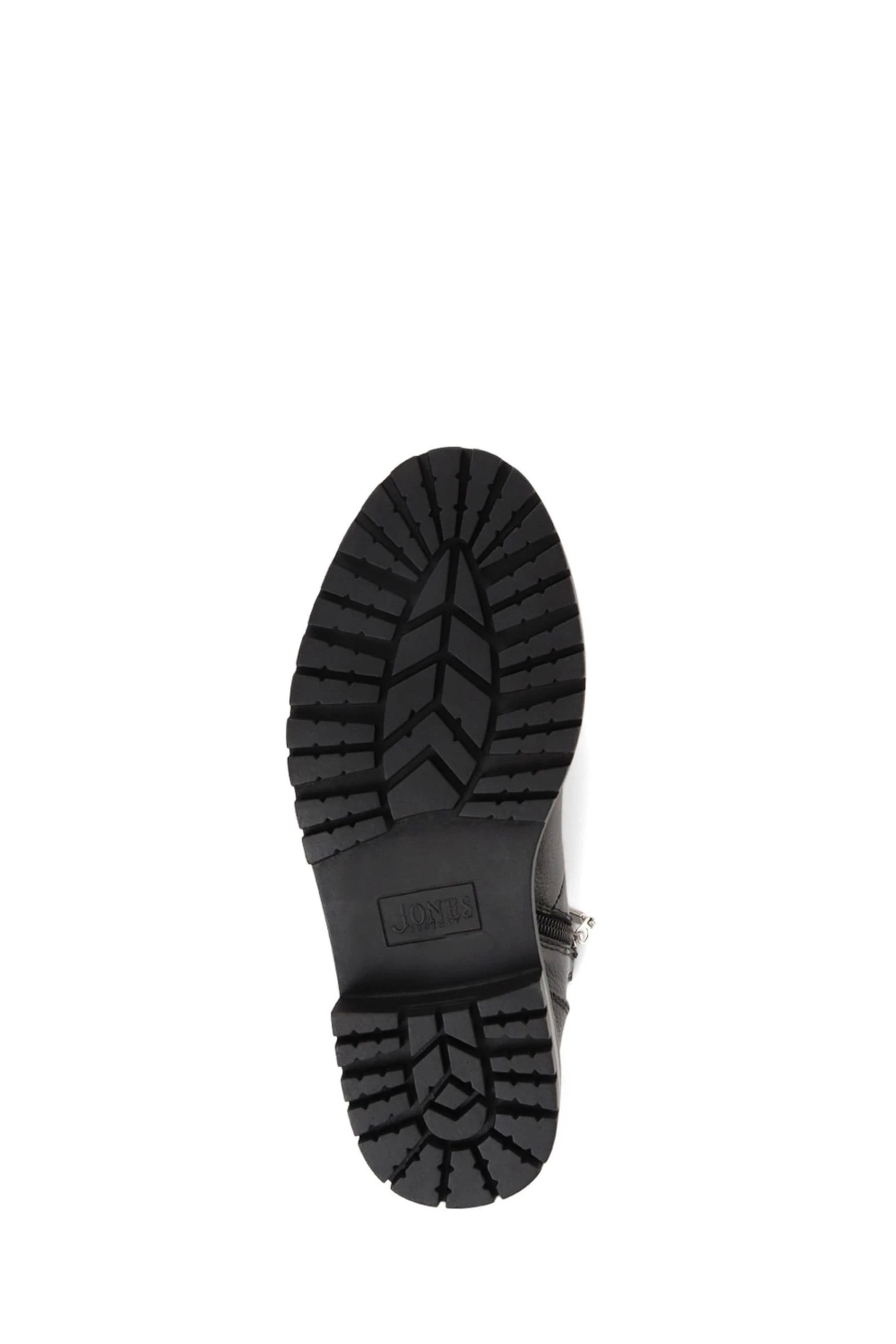 Jones Bootmaker Susanna Leather Black Hiker Boots 8 Jones Bootmaker Susanna Leather Black Hiker Boots - Image 6