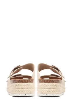 Jones Bootmaker Yellow Platform Double Buckle Mules -Boutique Fashion Shoe Store C40205s5