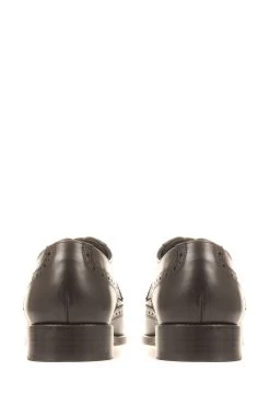 Jones Bootmaker Clemente Black Leather Wing Tipped Brogues -Boutique Fashion Shoe Store C42737s5