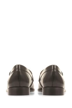 Jones Bootmaker Lotte Black Leather Penny Loafers -Boutique Fashion Shoe Store C56692s3