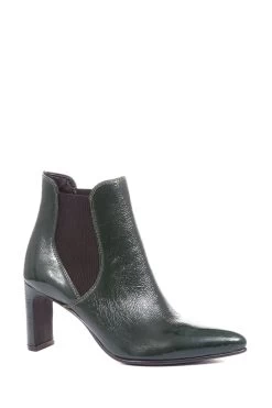 Jones Bootmaker Green Calliope Heeled Ankle Boots 10 Jones Bootmaker Green Calliope Heeled Ankle Boots -Boutique Fashion Shoe Store C56785s3